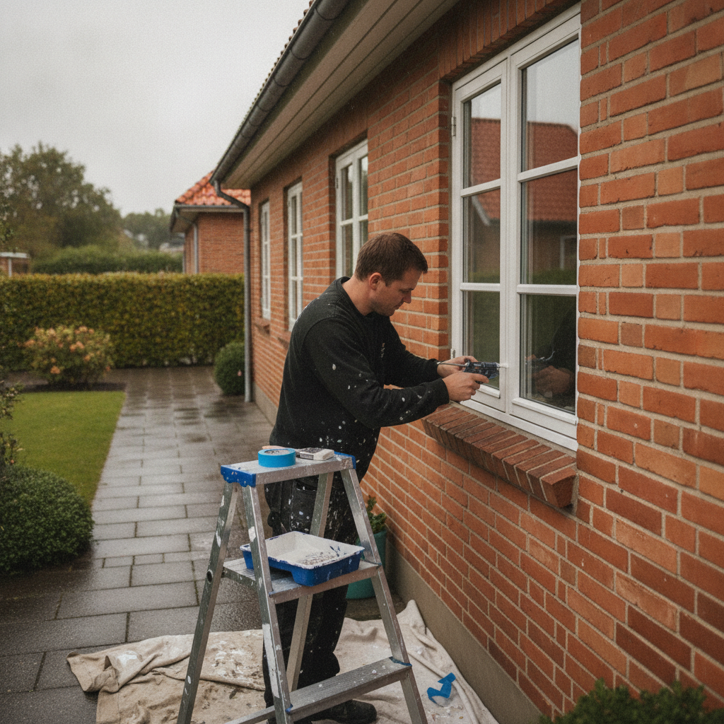 Beskyt huset mod vind og vejr: maling, fuger, træværk og vedligeholdelsesplan