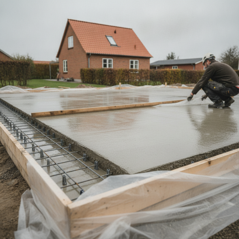Beton: styrkeklasser, hærdning, armering og typiske anvendelser i boligprojekter