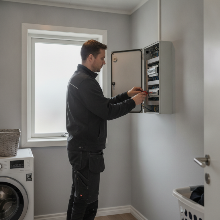 Elektrikerhjælp til el-opgaver i boligen: typiske ydelser, sikkerhed og hvad du bør få med i tilbuddet