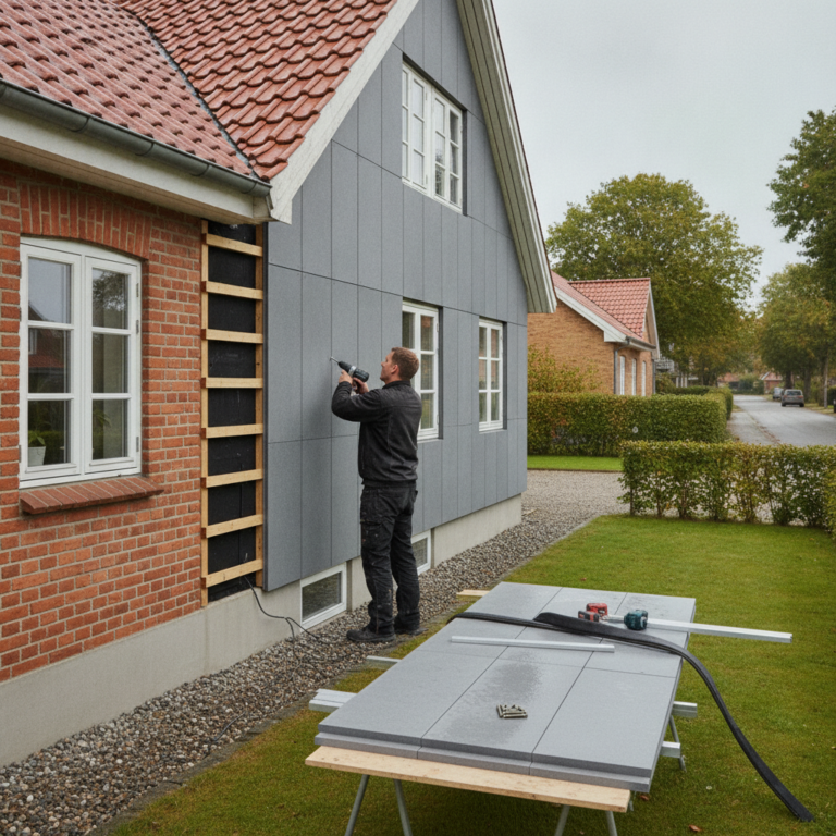 Fibercement til facade: fordele/ulemper, montageprincipper og vedligehold