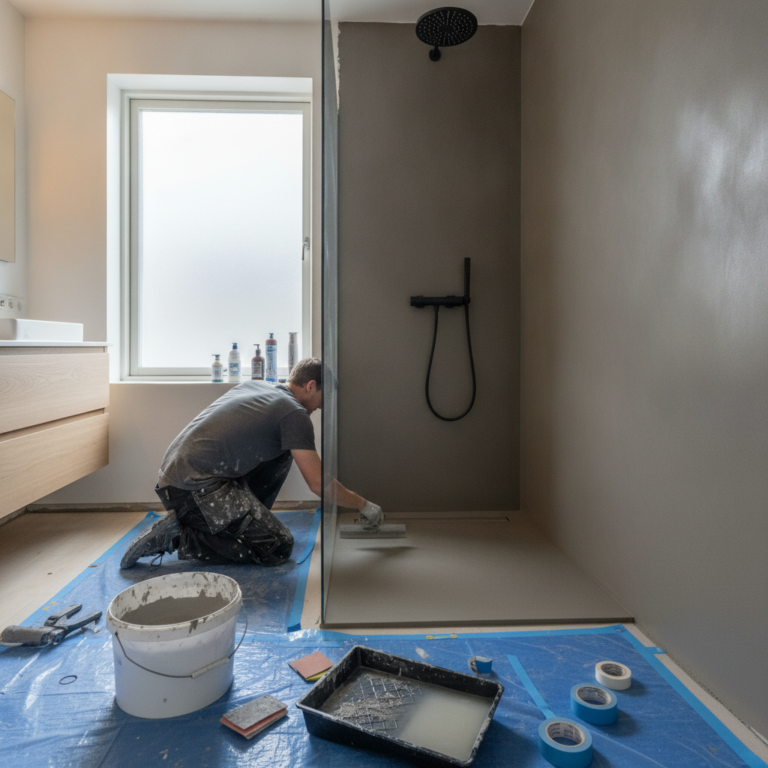 Hvad koster microcement pr. m²? Prisdrivere, underlag og eksempler