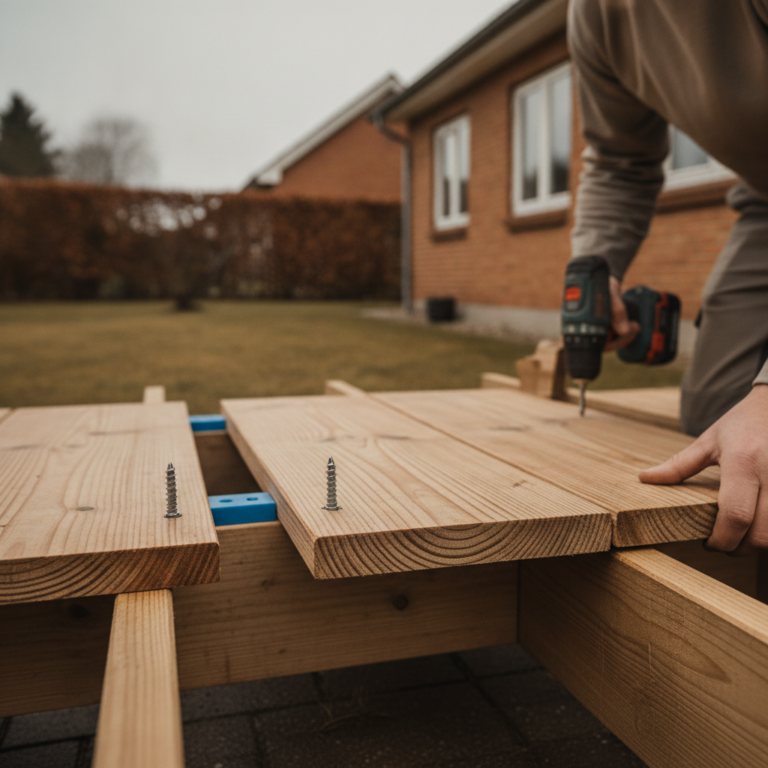 Hvordan skal terrassebrædder vende? Årringe, krumning og korrekt montering