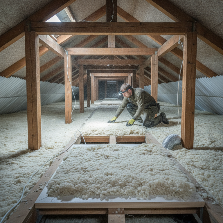 Isolering af loft: pris, tykkelser, dampspærre og efterkontrol