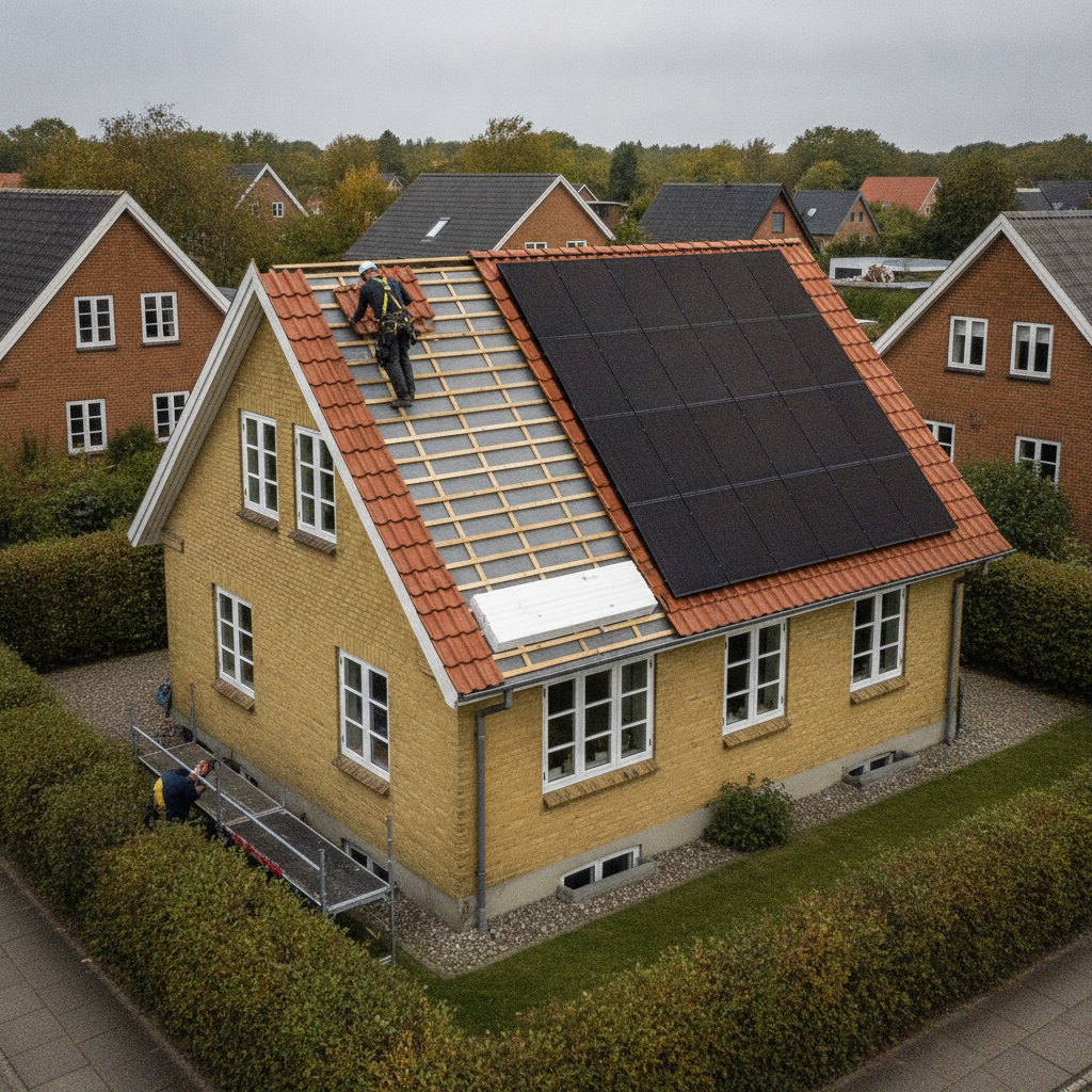 Klimavenligt tag: løsninger der giver effekt (isolering, materialer, solceller, grønt tag) og faldgruber
