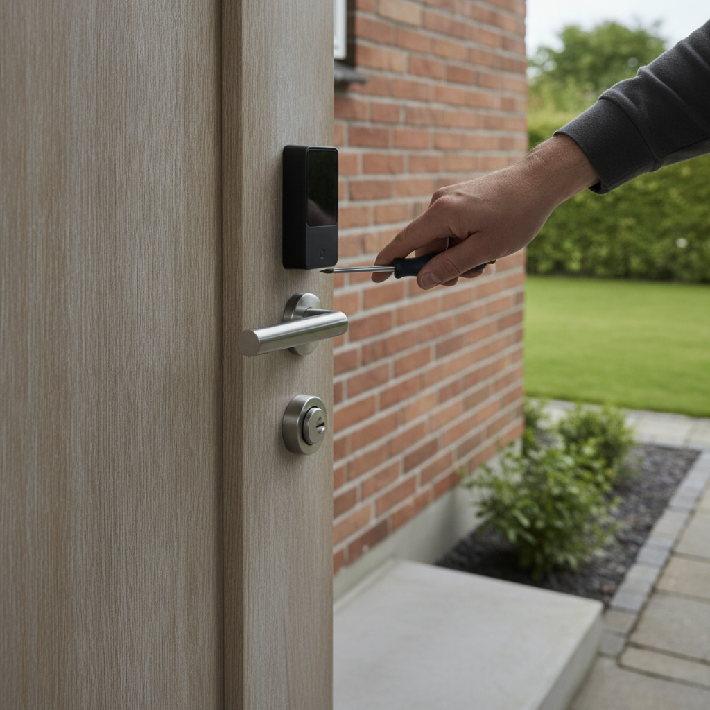 Kodelås til hoveddør: Sikkerhed, batteri, forsikring, installation og hvad du skal vælge