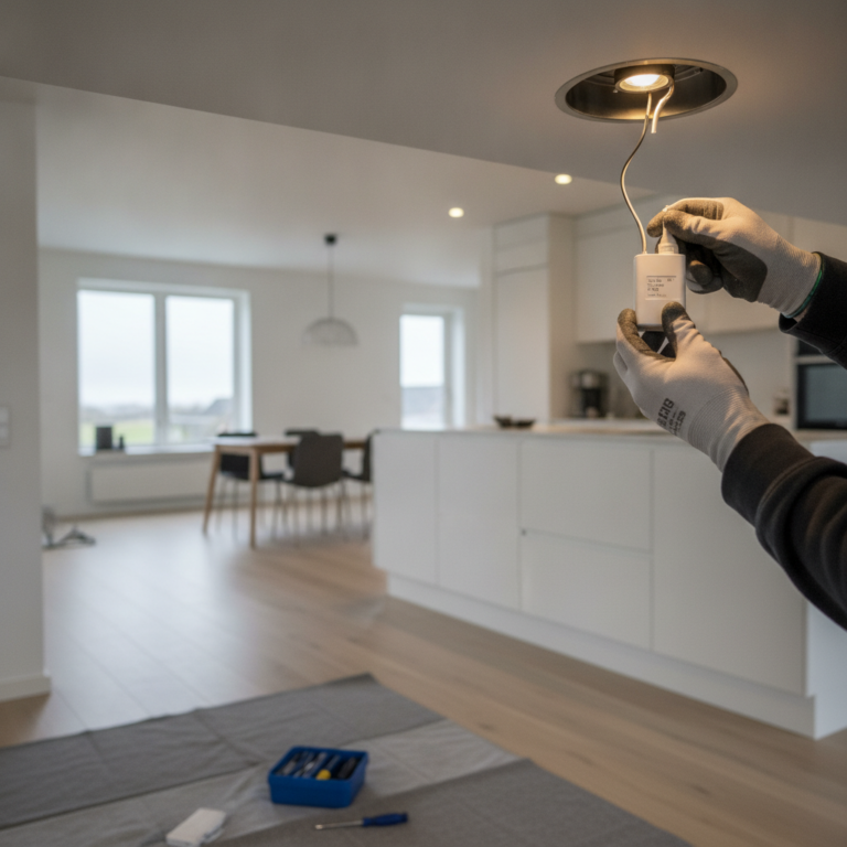 LED-belysning: Sådan sparer du på elregningen (og hvad en elektriker kan hjælpe med)