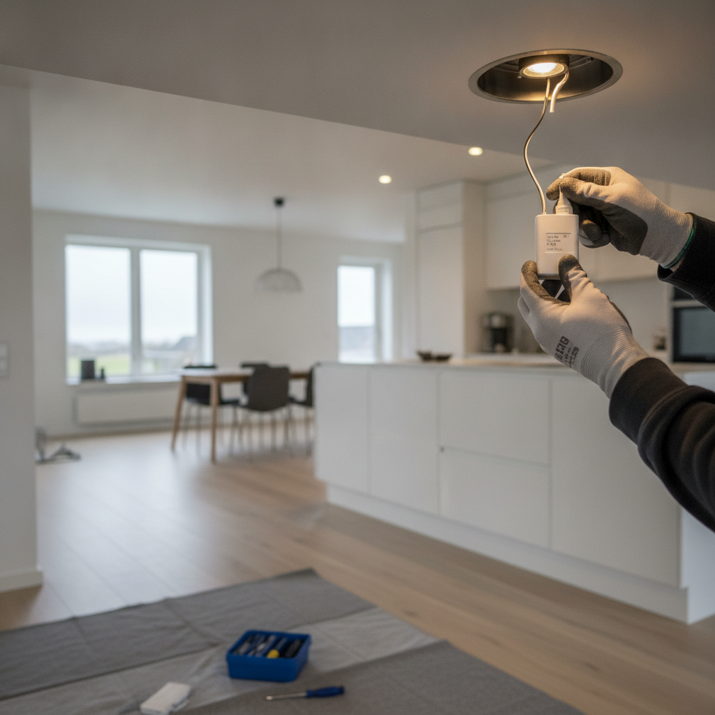LED-belysning: Sådan sparer du på elregningen (og hvad en elektriker kan hjælpe med)