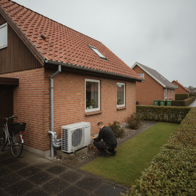 Luft til luft vs. luft til vand
