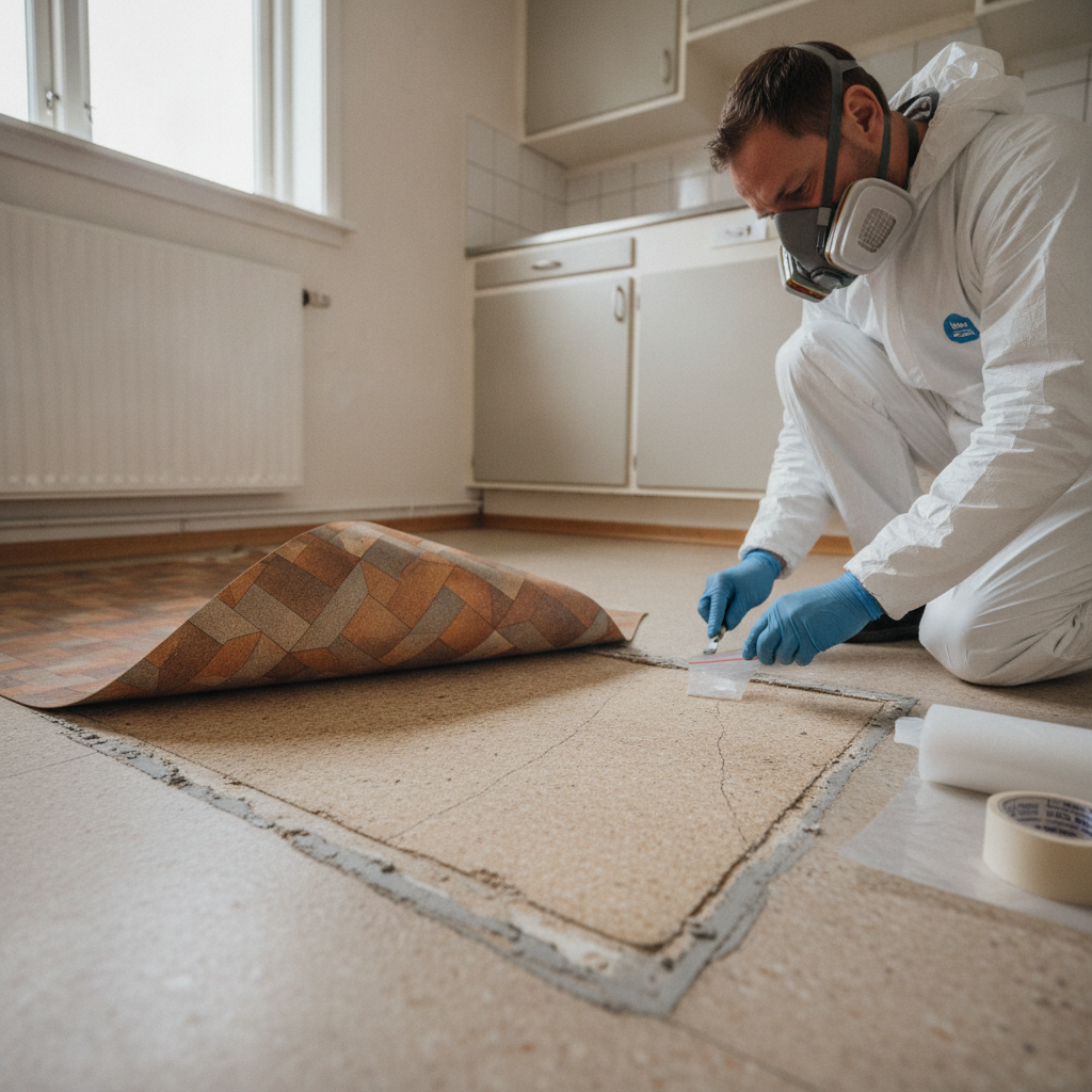 Magnesitgulve med asbest: Kendetegn, risiko, prøvetagning og næste skridt ved renovering