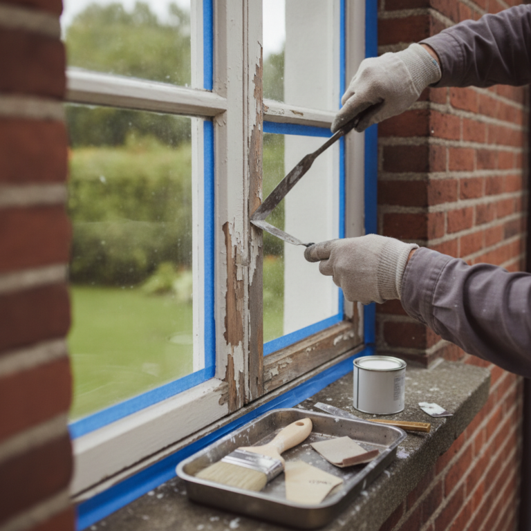 Maling af vinduer: Forarbejde, valg af maling, holdbarhed og typiske fejl