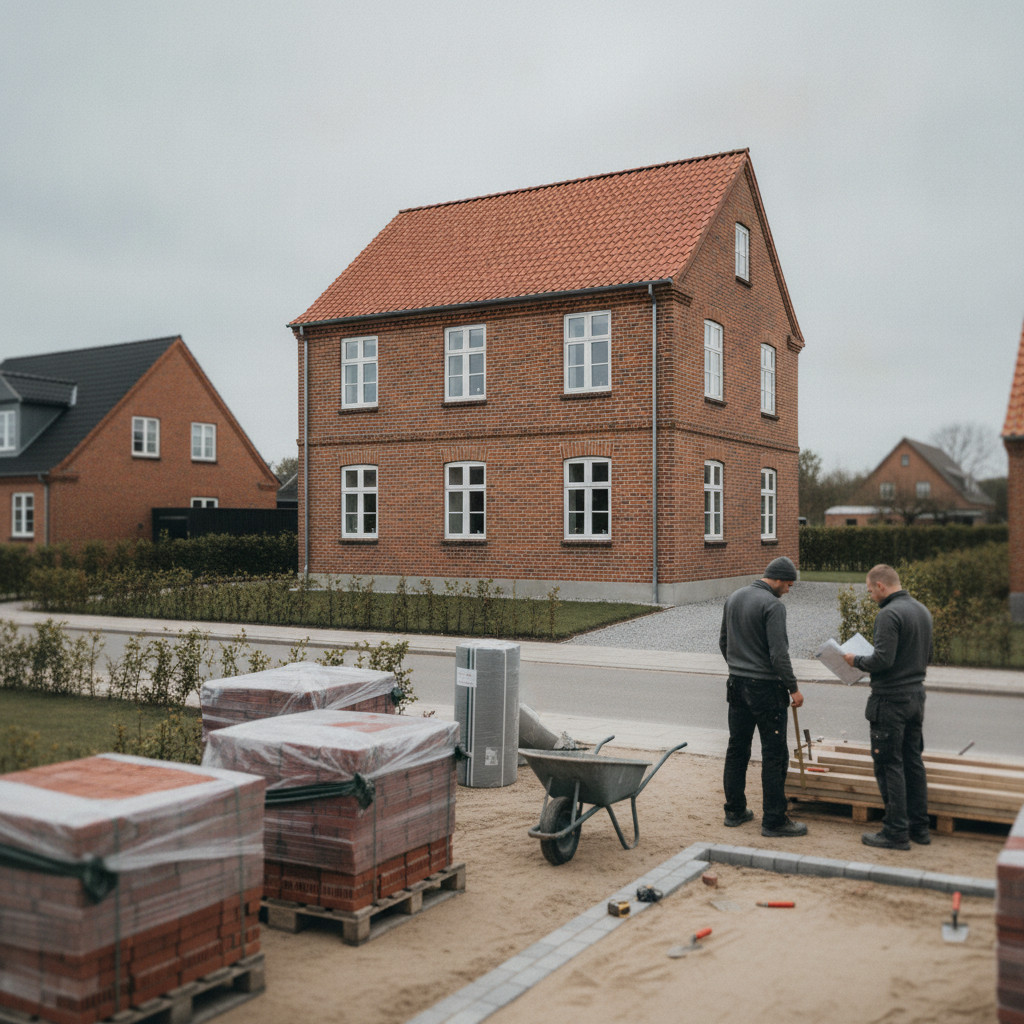Murermestervilla: Hvad koster det at bygge? Pris pr. m², materialevalg og typiske tilvalg