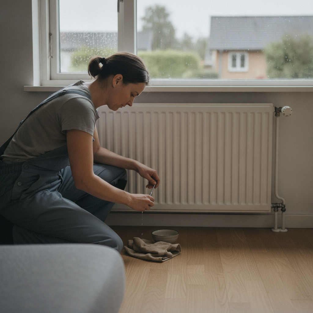 Radiator varmer ikke: typiske årsager, udluftning/ventil-problemer og hvornår du skal ringe til VVS