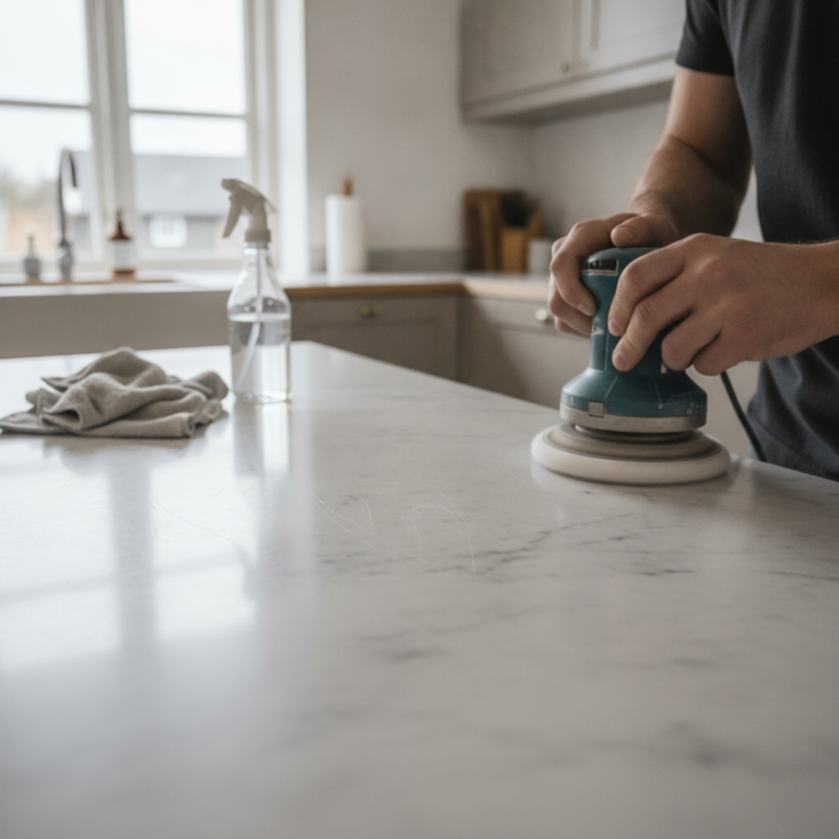 Ridser i marmor: hvad kan poleres, hvad bør du undgå, og hvornår kræver det professionel slibning?