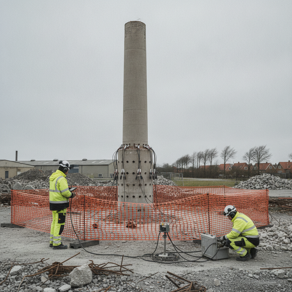 Sprængning ved nedrivning: hvornår metoden bruges, sikkerhed, tilladelser og alternativer