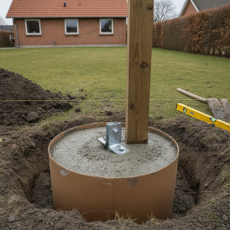 Stolpesko i beton: Sådan udføres det korrekt, og hvornår du bør bruge håndværker