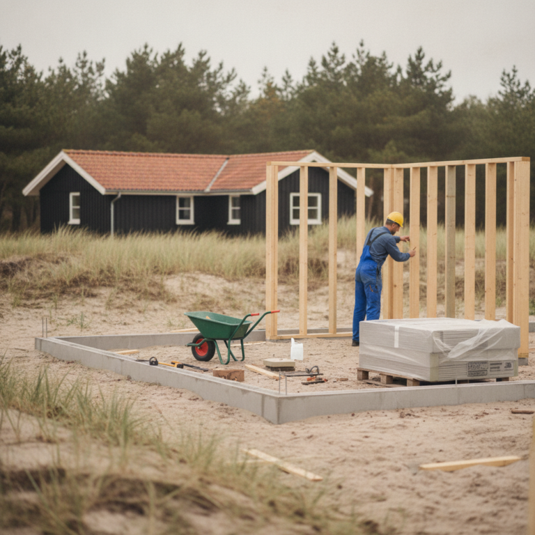 Tilbygning til sommerhus: Pris, regler (BR18/kommunen) og typiske faldgruber