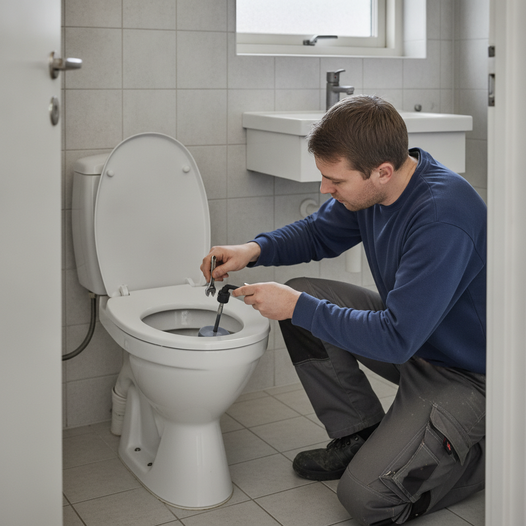 Toilet der løber: årsager, fejlfinding og hvornår du skal bruge en VVS’er