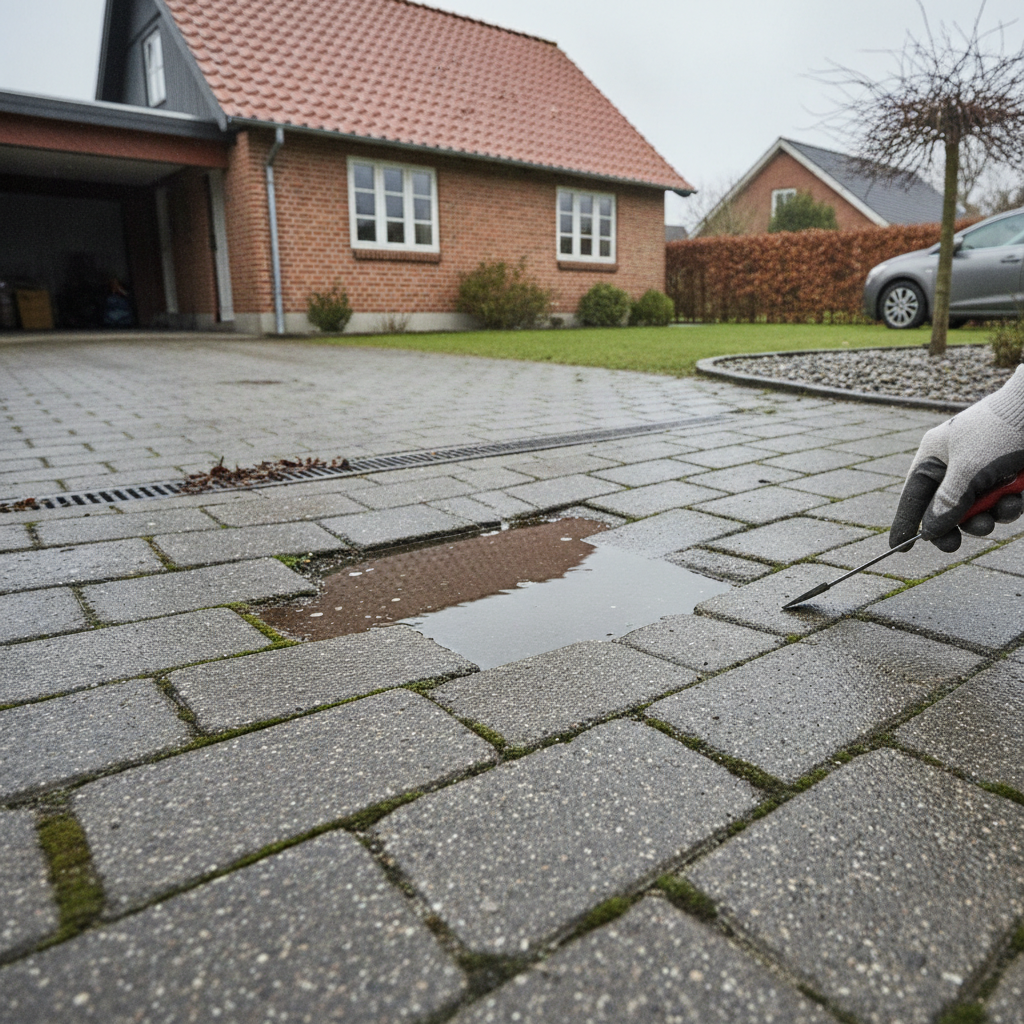 Vedligeholdelse af indkørsel: ukrudt, sætninger, dræn og hvornår du bør få den omlagt