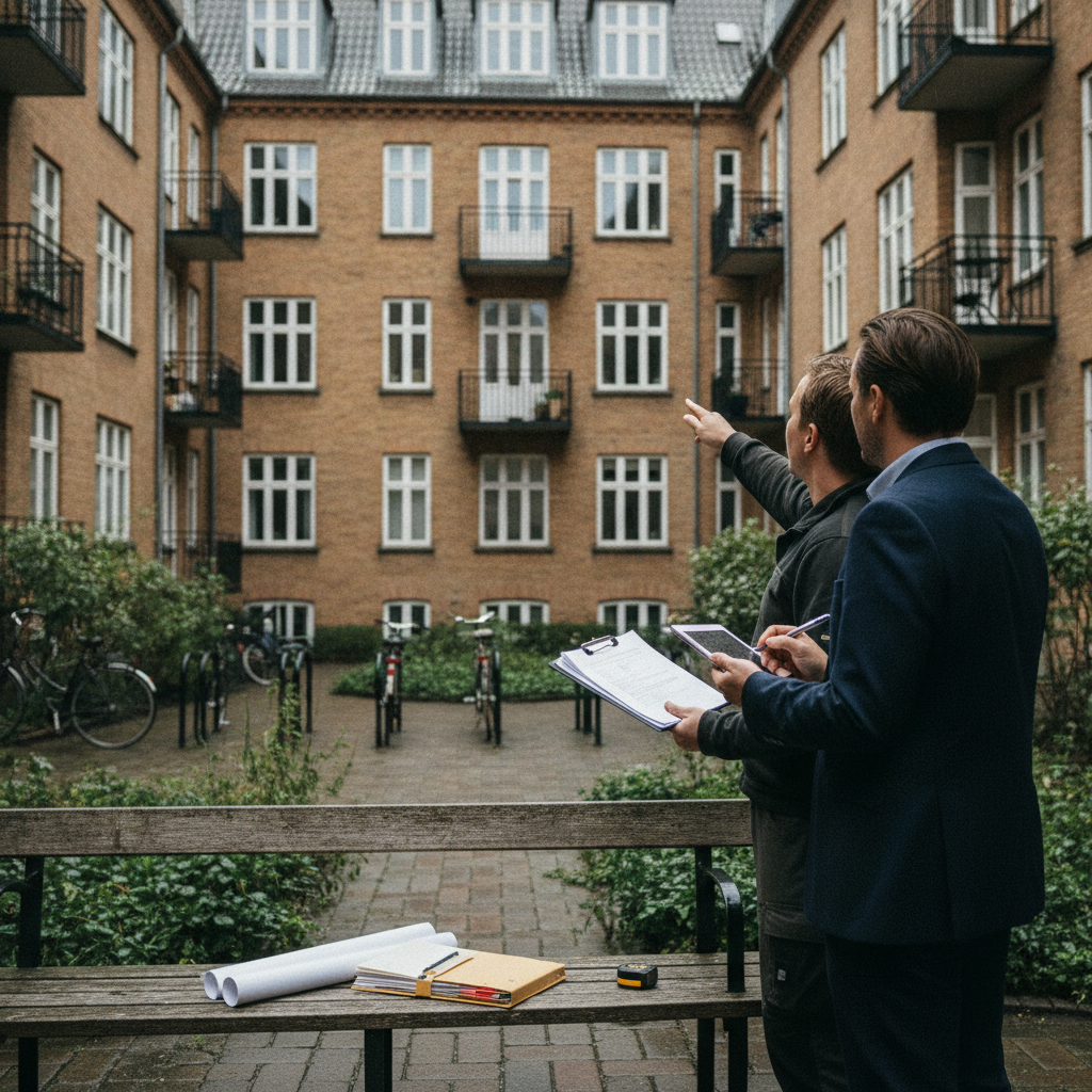 Vedligeholdelsesplan for boligforening: Indhold, prioritering, budget og hvordan I henter tilbud